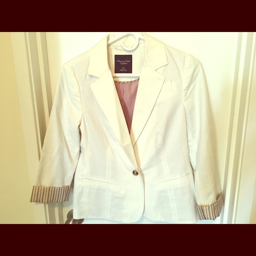 White blazer